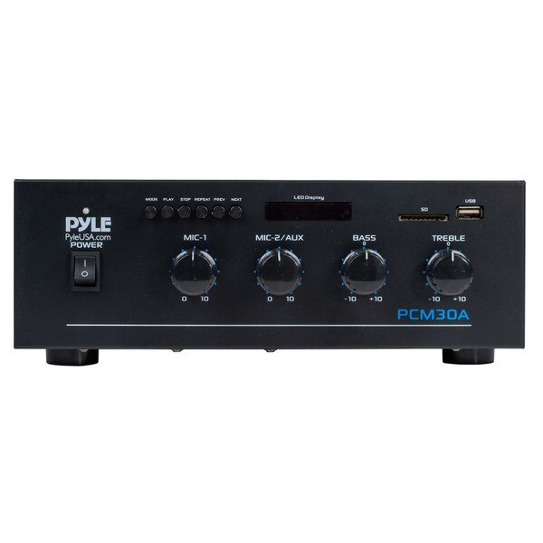 Main product image for Pyle PCM30A 30W PA Mixer-Amplifier with 25V & 70 248-4262
